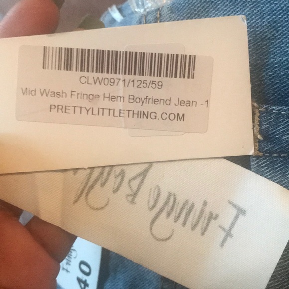 Fringe Boyfriend Jeans from PLT - Picture 4 of 6